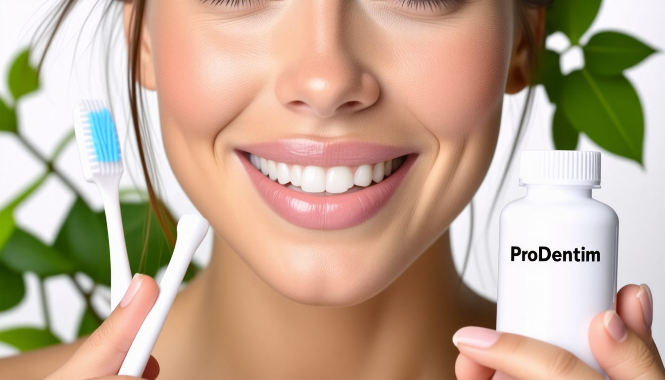 A clean dental-wellness scene with a healthy smile and natural oral-c… for lactobacillus reuteri side effects